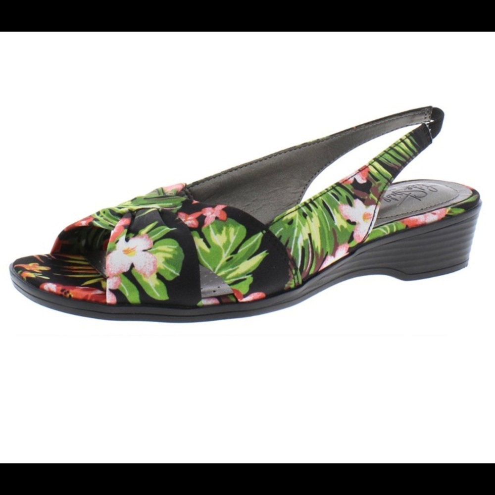 Lifestride sandals Mimosa 2 tropical print/black